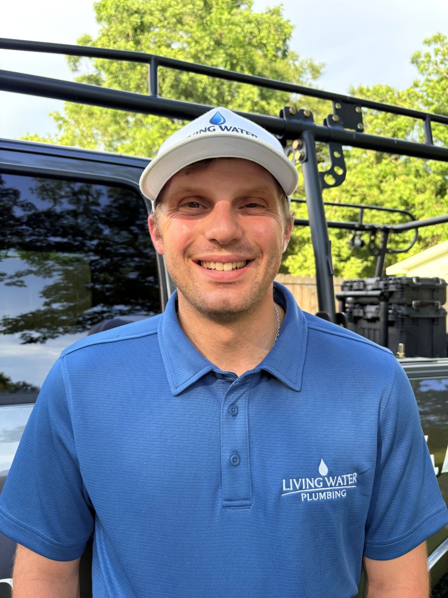 Logan Omtvedt, U.S. Coast Guard veteran and founder of Living Water Plumbing